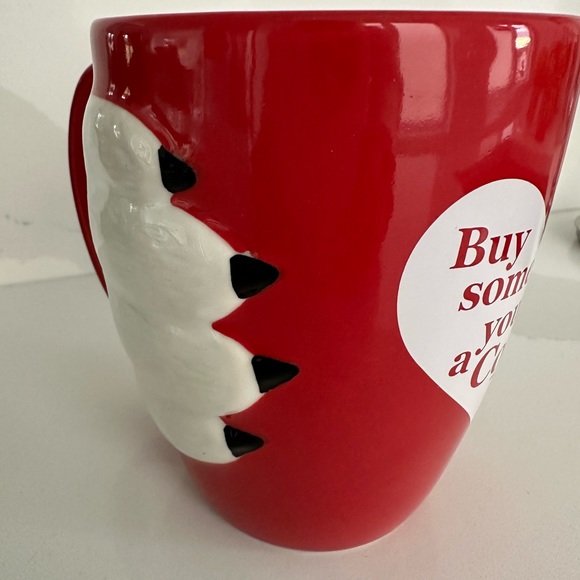 Coca-Cola coffee mug with bear paw. Great shape, smoke free home. So Cute! - Picture 2 of 6